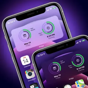 Day & Year Progress Widget Download