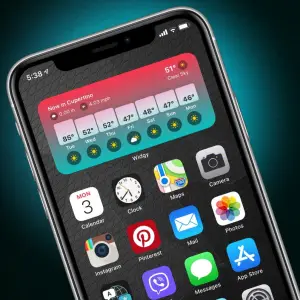 Gradient Forecast Widget Download