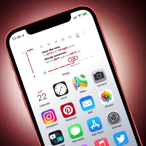 Pure White Widget Download